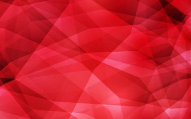 Işık kırmızı vektör düşük poli doku. Üçgenler ile modern soyut resim. Desen için bir marka kitabın zemin.