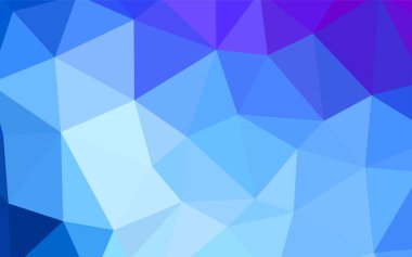 Hafif pembe, mavi vektör degrade üçgenler doku. Poligonal illüstrasyon parlayan, hangi üçgen oluşur. Desen için bir marka kitabın zemin.