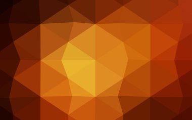 Açık mavi, kırmızı vektör Çokgen zemin. Renkli resimde gradyan ile poligonal tarzı. Bu desen bir marka kitap bir parçası olarak kullanılabilir.