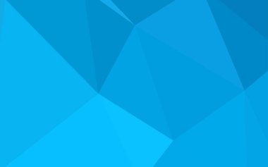 Hafif mavi vektör degrade üçgenler desen. Üçgenler ile renkli soyut resimde. Web siteniz için köşeli tasarım.