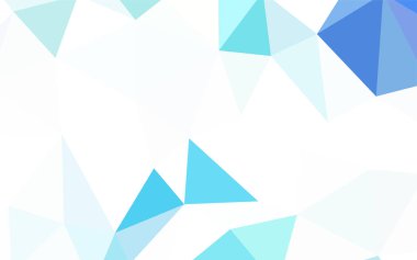 Koyu mavi parlayan üçgen düzen vektör. Glitter soyut resim zarif bir üçgen ile. Web siteniz için yeni bir doku.