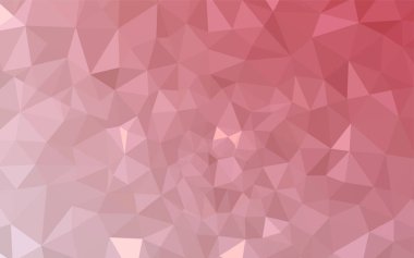 Üçgen kapak parlayan ışık pembe vektör. Üçgenler ile renkli resimde parlayan. Web siteniz için yeni bir doku.