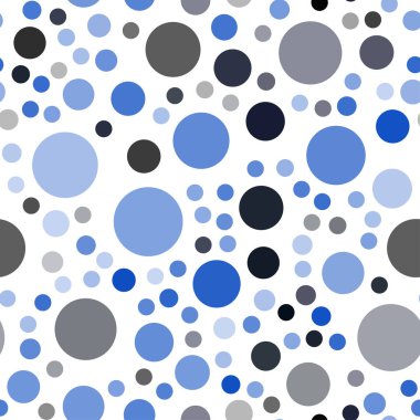 Koyu Mavi noktalı sorunsuz zemin vektör. Kabarcıkları ile soyut tarzda bulanık dekoratif tasarım. Desen-ebilmek var olmak kullanılmış için güzel web siteleri.