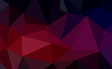 Koyu pembe, kırmızı parlayan üçgen kapak vektör. Gradyan ile renkli soyut resimde. Yeni şablon-ebilmek var olmak kullanılmış için marka kitap.