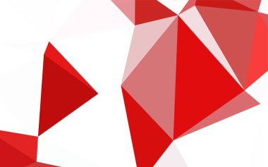 Hafif mavi vektör üçgen mozaik doku. Gradyan ile Origami tarzında yaratıcı geometrik şekil. İşiniz için yeni tasarım.