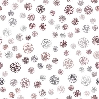 Koyu kırmızı vektör sorunsuz bulanık doku doodle. Çiçekli modern geometrik soyut resim. İş tasarımınız için yeni stil.