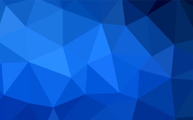 Koyu yeşil, sarı vektör soyut çokgen arkaplan. Zarif üçgenleri olan soyut çizimler. Pankartın için tamamen yeni bir şablon.