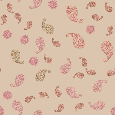 Işık kırmızı, yaprak ve çiçek ile sarı vektör sorunsuz zarif duvar kağıdı. Yaprak ve çiçek ile zarif bir parlak örnek. Tasarımınız için tamamen yeni şablon.