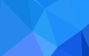 Hafif mavi vektör degrade üçgenler doku. Gradyan ile Origami tarzında yaratıcı geometrik şekil. İşiniz için yeni tasarım.