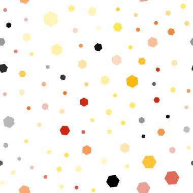 Işık turuncu vektör sorunsuz zemin ile altıgen yanarak bahislerin doğru. Soyut illüstrasyon renkli altıgenler ile. Yeni tasarım için Web sitesinin poster, afiş.