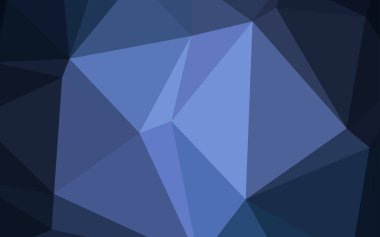 Hafif mavi vektör zemin Çokgen. Gradyan ile renkli soyut resimde. İşiniz için yeni tasarım.