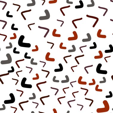 Koyu mavi, kırmızı soyut daireler ile sorunsuz şablon vektör. Glitter soyut illüstrasyon alaycı hatları ile. Yepyeni tasarımı reklamlar, poster, afiş için.