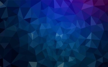 Koyu pembe, mavi soyut mozaik zemin vektör. Üçgenler ile renkli soyut resimde. Tamamen yeni bir tasarım sizin broşürü.