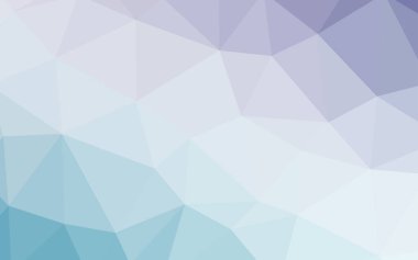 Pembe ışık, vektör soyut poligonal şablon mavi. Gradyan ile Origami tarzında yaratıcı geometrik şekil. Cep telefonu arka plan için şablon.