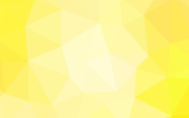 Işık sarı vektör degrade üçgenler desen. Glitter soyut resim zarif bir üçgen ile. İş tasarımınız için yeni stil.