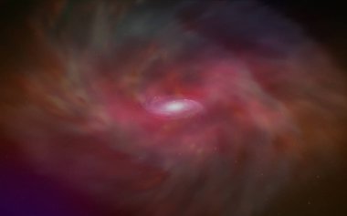 Gece gökyüzü desenle koyu kırmızı vektör yıldız. Parlak astronomik yıldız ile renkli illüstrasyon parlayan. Akıllı tasarım, iş reklam için.