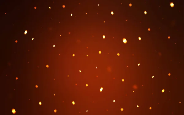 Темно Червоний Векторний Покрив Красивими Сніжинками Сніг Розмитому Абстрактному Тлі — стоковий вектор