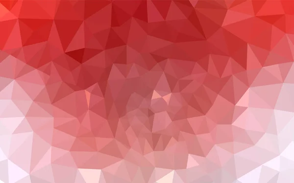 光赤ベクトル グラデーション三角形のテンプレートです 多角形の図を輝く三角形から成る あなたのビジネスのための三角形のデザイン最高 — ストックベクタ