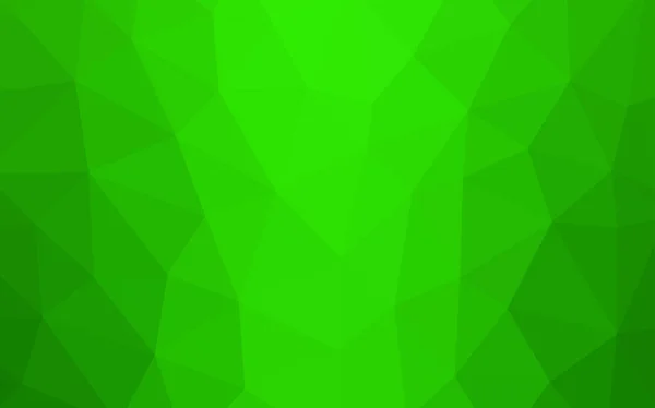 Modèle Polygonal Abstrait Vecteur Vert Clair Échantillon Géométrique Triangulaire Avec — Image vectorielle