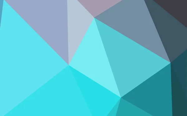 Hellrosa Blauer Vektor Mit Geringer Poly Textur Dreieckige Geometrische Probe — Stockvektor