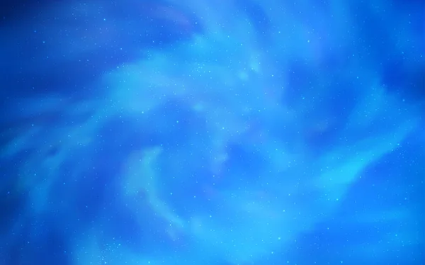 Light Blue Διανυσματική Υφή Γαλακτώδη Αστέρια Τρόπο Glitter Αφηρημένη Απεικόνιση — Διανυσματικό Αρχείο
