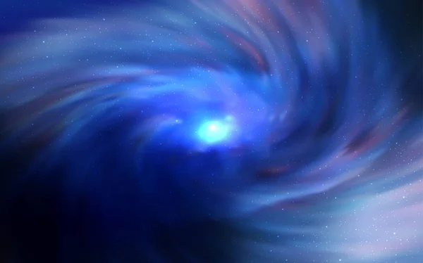 Ciemny Niebieski Wektor Tle Galaktyka Gwiazdy Błyszczący Ilustracja Kolorowy Jasnych — Wektor stockowy