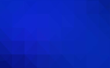 Koyu mavi vektör zemin Çokgen. Renkli resimde gradyan ile poligonal tarzı. Web siteniz için yeni bir doku.