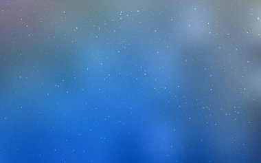 Uzay yıldızlı hafif Mavili vektör şablonu. Büyük Ayı yıldızlı modern soyut illüstrasyon. Reklamınız, posteriniz, afişiniz için en iyi tasarım.