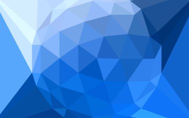 Hafif mavi vektör üçgen mozaik doku bir elmas. Üçgenler ile renkli resimde parlayan. Cep telefonu arka plan için şablon.