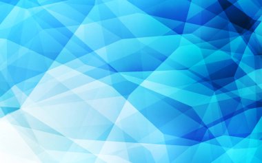 Hafif mavi vektör zemin Çokgen. Üçgenler ile modern soyut resim. Senin arka plan için dokulu deseni.