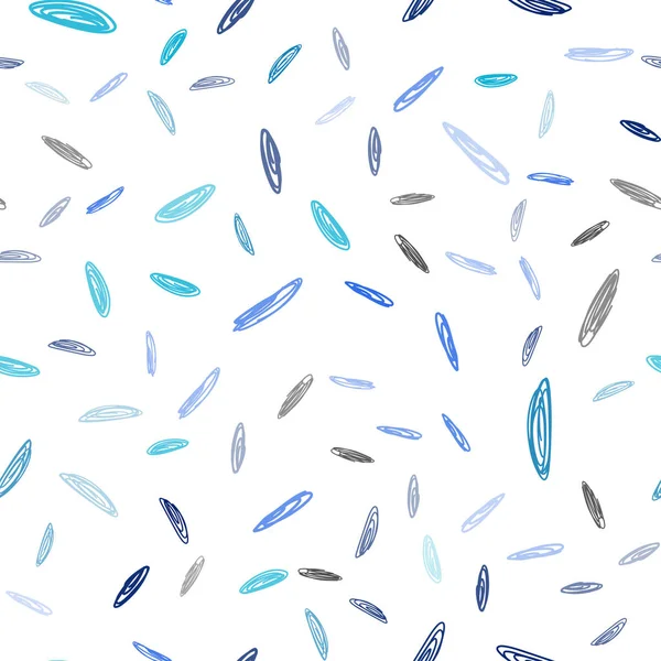 Hellblauer Vektor Nahtloser Hintergrund Mit Punkten Schöne Farbige Illustration Mit — Stockvektor