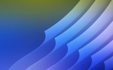 Açık mavi, yeşil vektör kapak stright çizgili. Modern geometrik soyut illüstrasyon hatları ile. Desen, işletme web siteleri için.