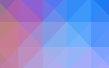 Açık mavi, kırmızı vektör soyut poligonal model. Geometrik şekil gradyan ile Origami tarzında. Tasarımınız için yeni bir doku.
