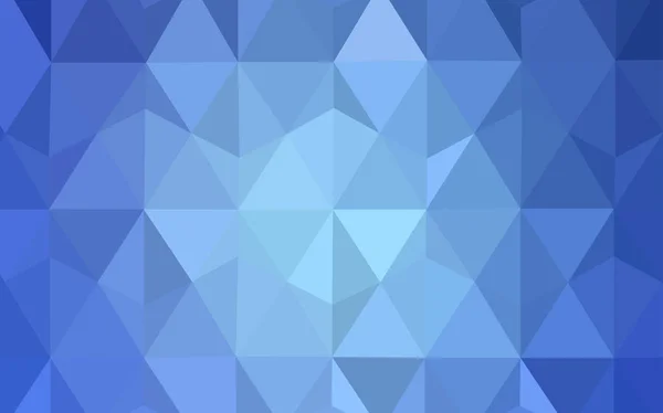 Hellblauer Dreieckiger Vektor Moderne Abstrakte Illustration Mit Dreiecken Dreiecksmuster Für — Stockvektor