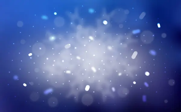 Fondo Vectorial Con Copos Nieve Navidad Nieve Sobre Fondo Abstracto — Vector de stock