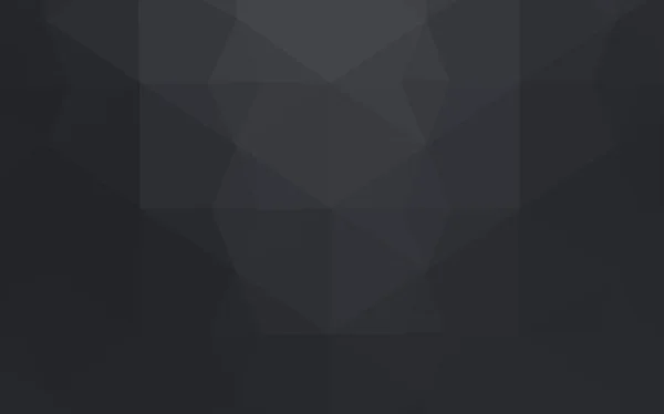 Modèle Vectoriel Gris Clair Avec Triangles Dégradés Illustration Polygonale Lumineuse — Image vectorielle
