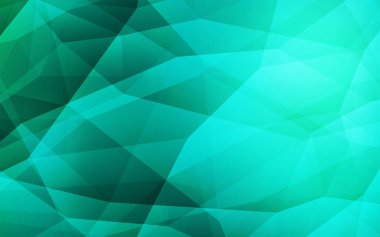 Işık yeşil vektör soyut poligonal model. Tamamen yeni bir renk illüstrasyon poligonal bir tarzda. Web siteniz için yeni bir doku.