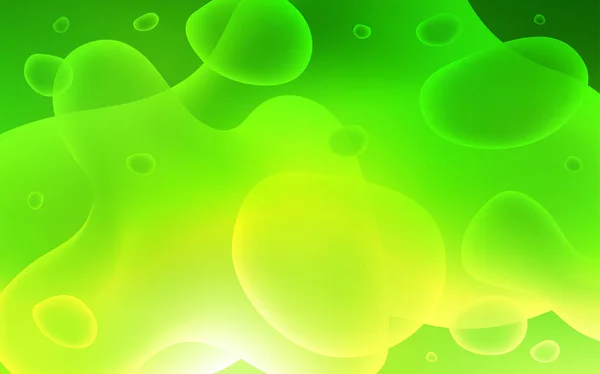 Світло Зелений Векторний Візерунок Вигнутими Лініями Сучасна Градієнтна Абстрактна Ілюстрація — стоковий вектор