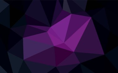 Koyu pembe soyut poligonal desen vektör. Gradyan ile modern geometrik soyut resim. Dokulu deseni-ebilmek var olmak kullanılmış için arka plan.