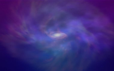 Pembe ışık, vektör şablon alan yıldız ile mavi. Bulanık arka plan gradyan ile üzerinde alan yıldız. Desen fütüristik reklam, kitapçıklar için.