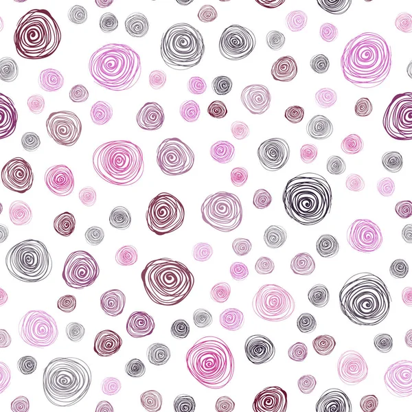 Koyu pembe sorunsuz doğal soyut tasarım vektör. Belirsiz bir soyut illüstrasyon karalamalar tarzı çiçekli. İşiniz için yeni tasarım.