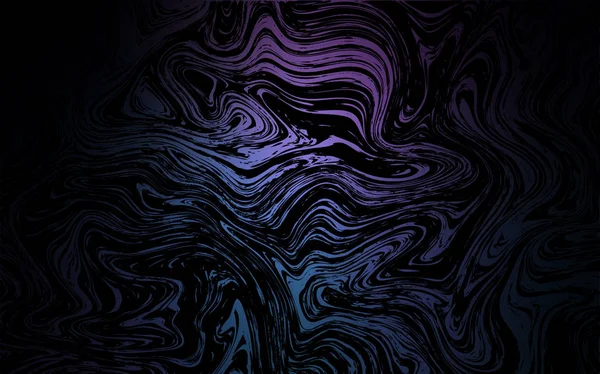 Темно Рожевий Синій Векторний Шаблон Формами Бульбашок Творчі Ілюстрації Півтоновому — стоковий вектор