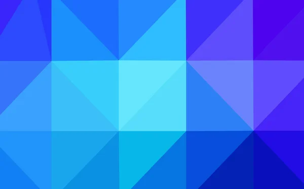 Ljusrosa Blå Vektor Låg Poly Omslag Eleganta Ljusa Polygonal Illustration — Stock vektor