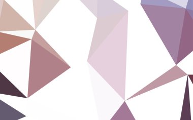 Pembe ışık, sarı üçgen düzen parlayan vektör. Üçgen geometrik örnek gradyan ile. İşiniz için en iyi üçgen tasarım.