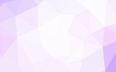 Hafif mor vektör düşük poli doku. Çokgen şekilleri ile bir örnek. Tamamen yeni bir tasarım sizin broşürü.