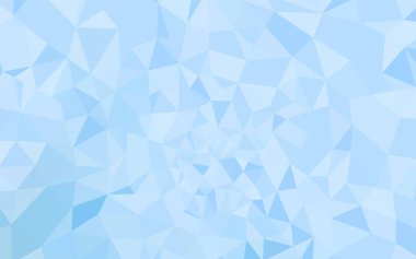 Üçgen kapak parlayan ışık mavi vektör. Üçgenler ile modern soyut resim. Web siteniz için yeni bir doku.