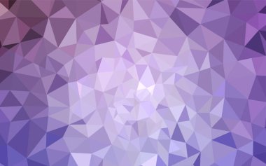 Hafif mor vektör üçgen mozaik kapak. Glitter soyut resim zarif bir üçgen ile. İş tasarımınız için yeni stil.