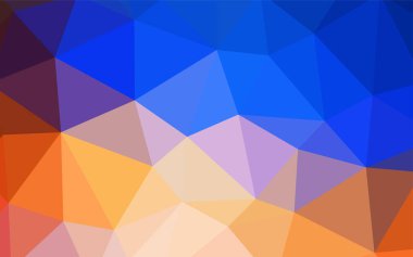 Hafif mavi vektör soyut poligonal model. Gradyan ile poligonal soyut resim. Desen için bir marka kitabın zemin.