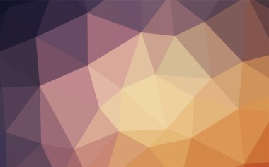 Hafif pembe, mavi vektör poligonal arka plan. Gradyan ile poligonal soyut resim. Web siteniz için yeni bir doku.