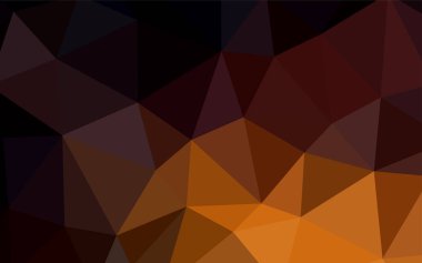 Işık kırmızı vektör Çokgen arka plan. Gradyan ile zarif parlak poligonal illüstrasyon. Tasarımınız için üçgen desen.